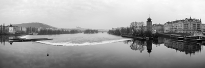Z Jiráskova mostu | panorama foto